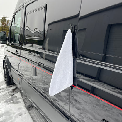 Gummierter Magnethaken