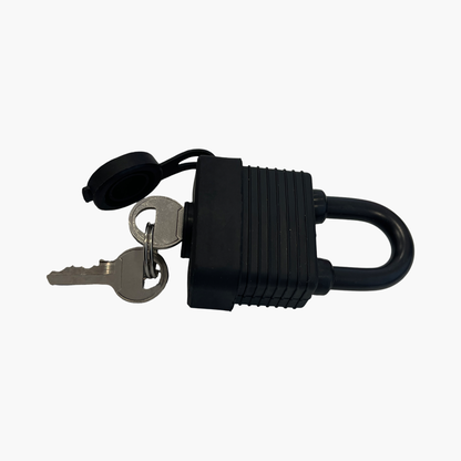 Gummiertes Hochsicherheits-Vorhängeschloss für Offroad, Camping & Outdoor