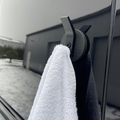 Gummierter Magnethaken