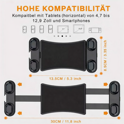 Tablet- & Smartphone-Halter mit magnetischer Befestigung – 88 mm