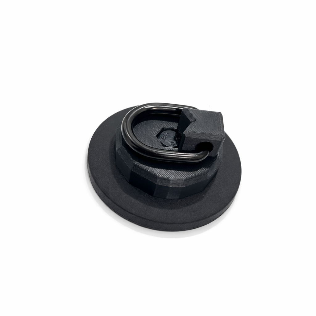 Gummierte Magnete mit Öse