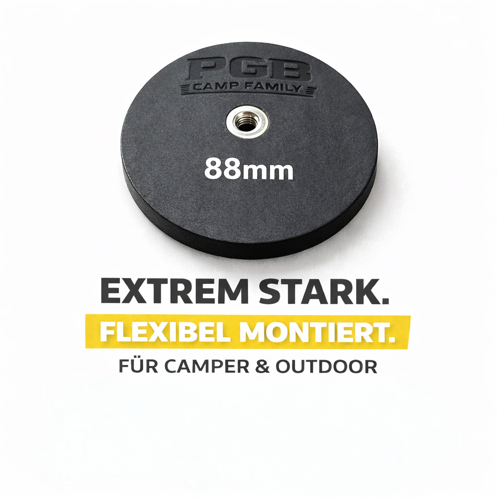2er Set Magnetischer Markisenhalter 112 kg  – Extra stark