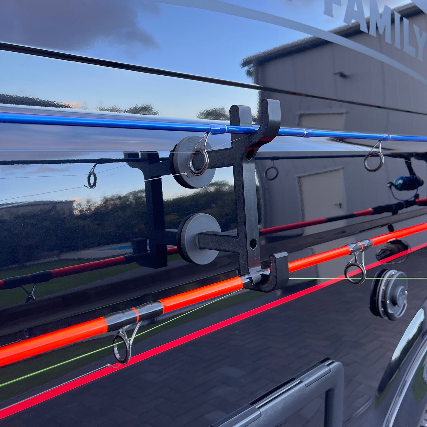 Magnetischer Rutenhalter für Wohnmobil, Camper-Auto – 2er Set