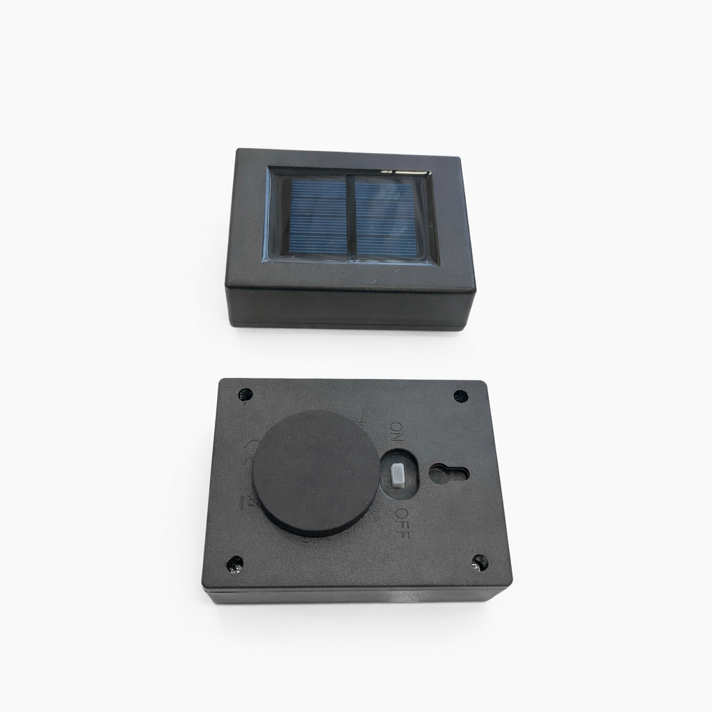 LED Solar Wandleuchte mit magnetischer Halterung