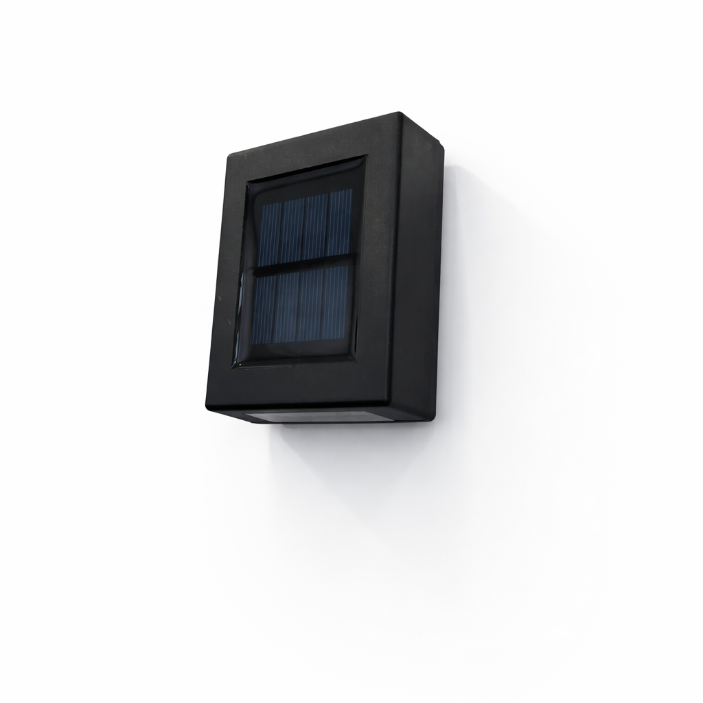 LED Solar Wandleuchte mit magnetischer Halterung