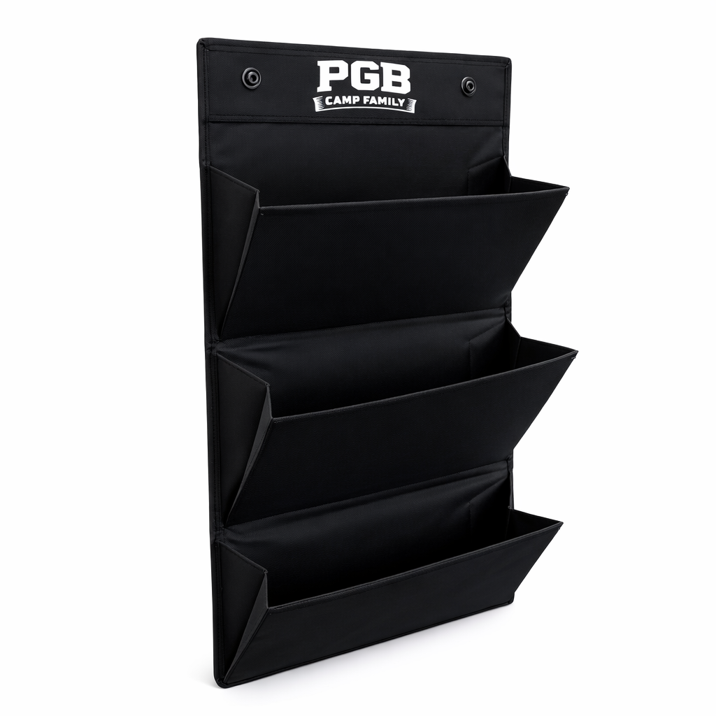 Camping -Schuhregal & Kleider-Organizer mit Magnetbefestigung
