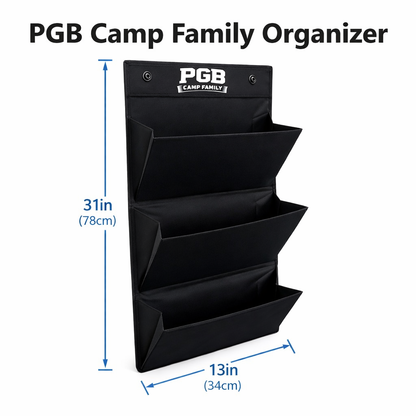 Camping -Schuhregal & Kleider-Organizer mit Magnetbefestigung