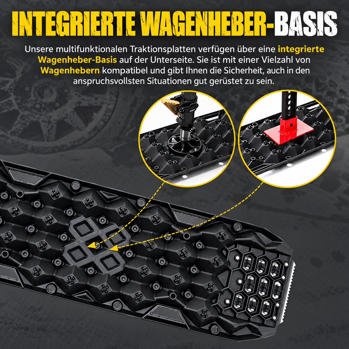 Sandboards 2er Set Professional 4x4 Original Bunker indust
