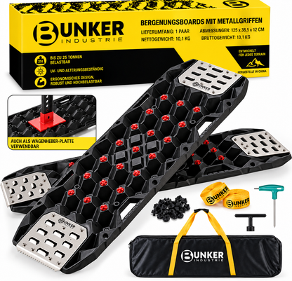 Sandboards 2er Set Professional 4x4 Original Bunker indust