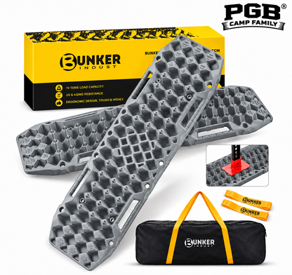 Sandboards 2er Set Grau mit magnetische Halterung  Original Bunker indust